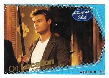 2005 Fleer American Idol Season 4 #77 Watchful Eye Front