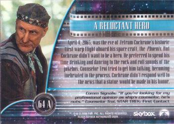 2000 SkyBox Star Trek Cinema 2000 #64 A Reluctant Hero Back