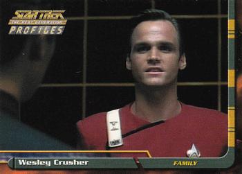 2000 SkyBox Star Trek The Next Generation Profiles #27 Wesley Crusher Front