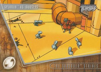 2003 Fleer Teenage Mutant Ninja Turtles 2: The Shredder Strikes #82 Splinter vs. Mousers Front