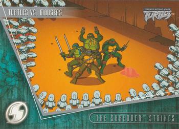 2003 Fleer Teenage Mutant Ninja Turtles 2: The Shredder Strikes #84 Turtles vs. Mousers Front