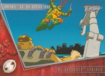 2003 Fleer Teenage Mutant Ninja Turtles 2: The Shredder Strikes #96 Raphael vs. the Garbageman Front
