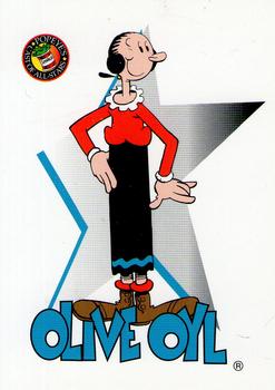1993 Card Creations Popeye #2 Olive Oyl Front