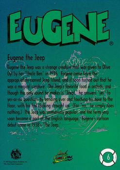 1993 Card Creations Popeye #6 Eugene Back