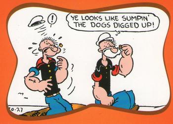1993 Card Creations Popeye #90 Popeye and Poopdeck Pappy Front