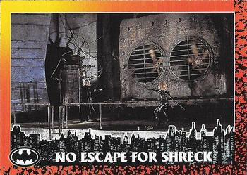 1992 O-Pee-Chee Batman Returns #86 No Escape for Shreck Front