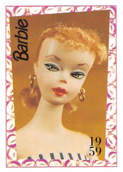 1992 Panini Barbie and Friends! (French Version) #1 First Modeling Job! Front