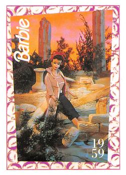 1992 Panini Barbie and Friends! (French Version) #2 Daydreaming Among the Ruins Front