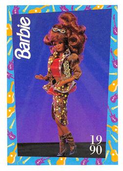 1992 Panini Barbie and Friends! (French Version) #73 Midge Goes Country Front