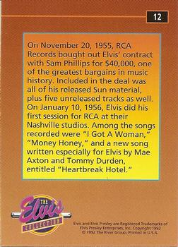 1992 The River Group The Elvis Collection #12 On November 20, 1955, RCA Records bought out... Back