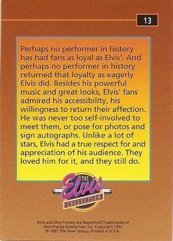 1992 The River Group The Elvis Collection #13 Perhaps no performer in history has had fans... Back