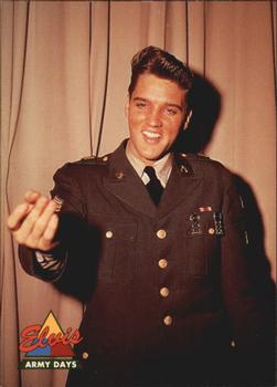 1992 The River Group The Elvis Collection #69 Elvis was in rare form at his final U.S. Army... Front