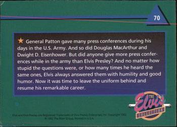 1992 The River Group The Elvis Collection #70 General Patton gave many press conferences during... Back
