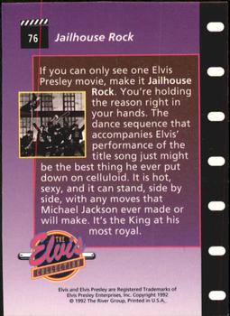 1992 The River Group The Elvis Collection #76 If you can only see one Elvis Presley movie, make it Jailhouse Rock. Back