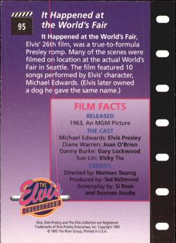 1992 The River Group The Elvis Collection #95 It Happened At The World's Fair, Elvis' 26th film... Back