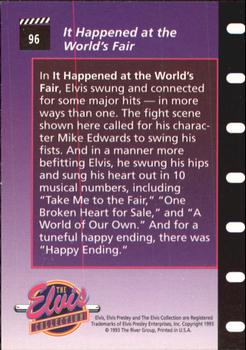 1992 The River Group The Elvis Collection #96 In It Happened At The World's Fair, Elvis swung... Back