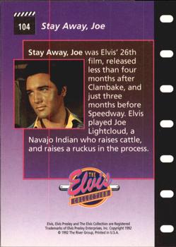 1992 The River Group The Elvis Collection #104 Stay Away, Joe was Elvis' 26th film, released... Back