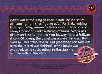 1992 The River Group The Elvis Collection #145 When you're the King of Rock n' Roll, life... Back
