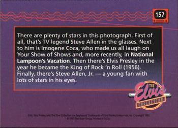 1992 The River Group The Elvis Collection #157 There are plenty of stars in this photograph. Back