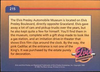 1992 The River Group The Elvis Collection #215 The Elvis Presley Automobile Museum is located... Back