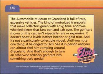 1992 The River Group The Elvis Collection #226 The Automobile Museum at Graceland is full... Back