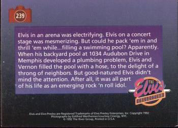1992 The River Group The Elvis Collection #239 Elvis in an arena was electrifying. Elvis on... Back