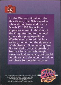 1992 The River Group The Elvis Collection #242 It's the Warwick Hotel, not the Heartbreak, that... Back