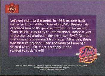 1992 The River Group The Elvis Collection #252 Let's get right to the point. In 1956, no one... Back