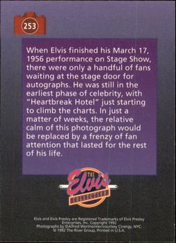 1992 The River Group The Elvis Collection #253 When Elvis finished his March 17, 1956 performance... Back