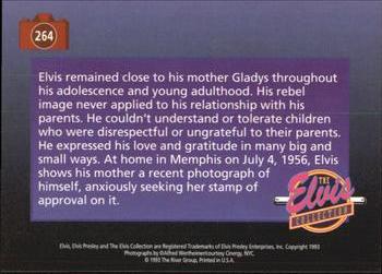 1992 The River Group The Elvis Collection #264 Elvis remained close to his mother Gladys throughout... Back