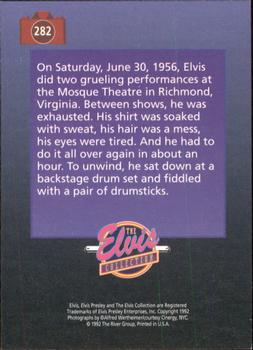 1992 The River Group The Elvis Collection #282 On Saturday, June 30, 1956, Elvis did two grueling... Back