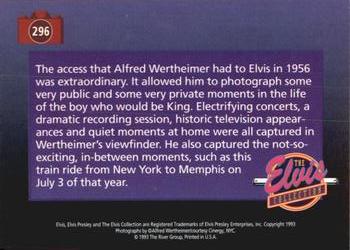 1992 The River Group The Elvis Collection #296 The access that Alfred Wertheimer had to Elvis... Back