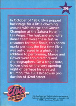 1992 The River Group The Elvis Collection #306 In October of 1957, Elvis popped backstage... Back
