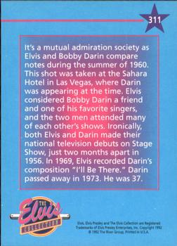 1992 The River Group The Elvis Collection #311 It's a mutual admiration society as Elvis and... Back
