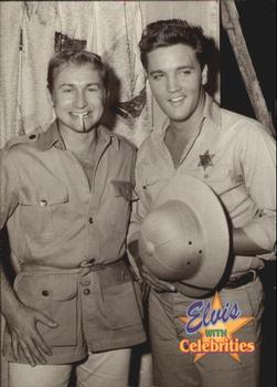 1992 The River Group The Elvis Collection #314 Elvis poses with good friend Nick Adams on... Front