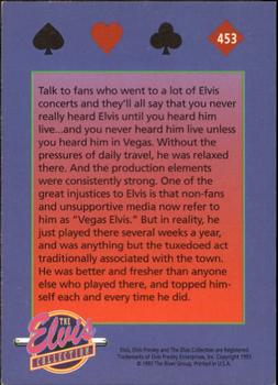 1992 The River Group The Elvis Collection #453 Talk to fans who went to a lot of Elvis concerts... Back