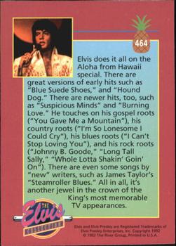1992 The River Group The Elvis Collection #464 Elvis does it all on the Aloha from Hawaii... Back