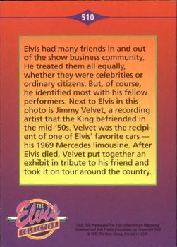 1992 The River Group The Elvis Collection #510 Elvis had many friends in and out of the show business... Back