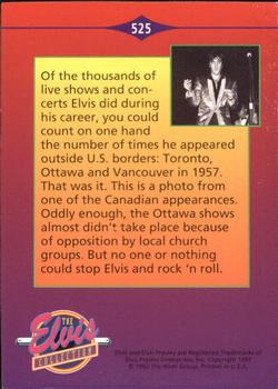 1992 The River Group The Elvis Collection #525 Of the thousands of live shows and concerts... Back