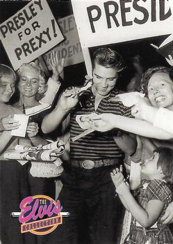 1992 The River Group The Elvis Collection #544 Talk about the people's candidate! Fans everywhere... Front