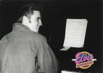 1992 The River Group The Elvis Collection #571 Here's Elvis at the keyboard, rehearsing for... Front