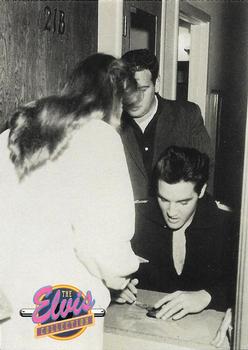1992 The River Group The Elvis Collection #574 Elvis always made time for his legions of fans... Front