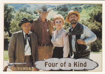 1993 Pacific Gunsmoke #8 Four of a Kind Front