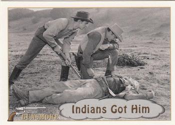 1993 Pacific Gunsmoke #93 Indians Got Him Front