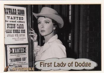 1993 Pacific Gunsmoke #107 First Lady of Dodge Front