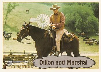 1993 Pacific Gunsmoke #9 Dillon and Marshal Front