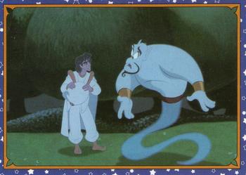 1993 Panini Aladdin #64 A Talk in the Garden Front