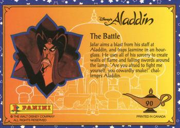 1993 Panini Aladdin #90 The Battle Back