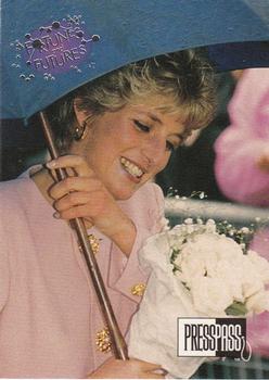 1993 Press Pass The Royal Family #100 Princess Diana Front