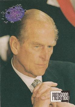 1993 Press Pass The Royal Family #102 Prince Philip Front